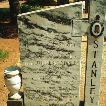 STANLEY Keith Henry 1962-1981