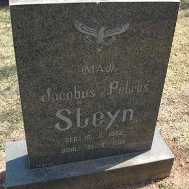 STEYN Jacobus Petrus 1906-1986