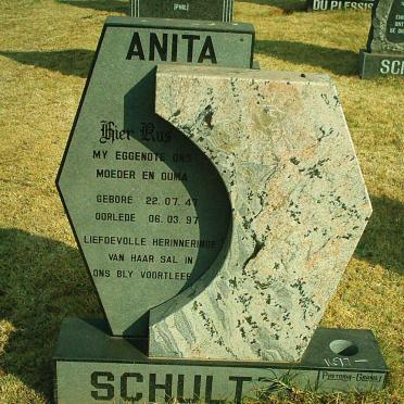 SCHULTZ Anita 1947-1997