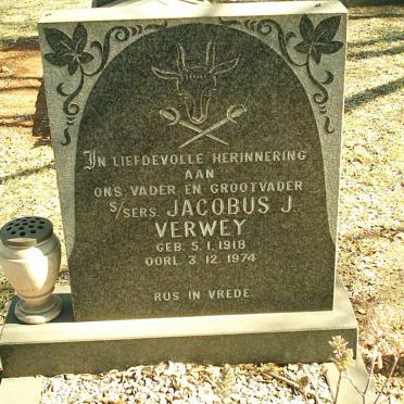 VERWEY Jacobus J. 1918-1974