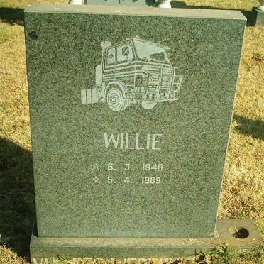 WESTHUIZEN Willie, van der 1940-1989