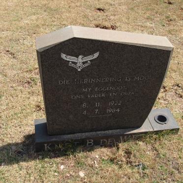 WET B., de 1922-1984