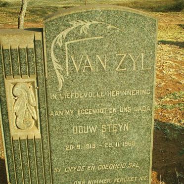 ZYL Douw Steyn, van 1919-1968