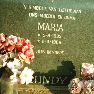 ?UNDY Maria 1893-1969
