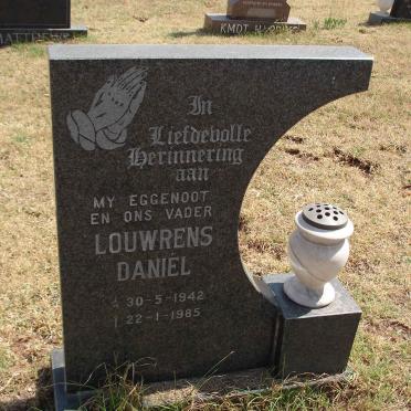 ? Louwrens Daniel 1942-1985