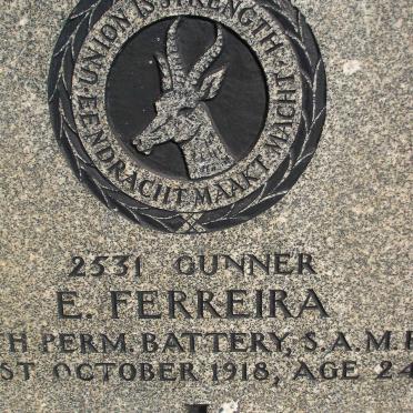 FERREIRA E. -1918