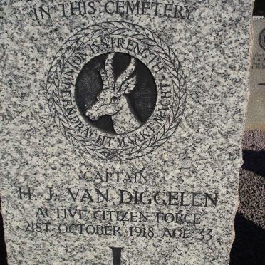 DIGGELEN H.J., van -1918