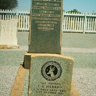 HARRIES Sidwell -1918