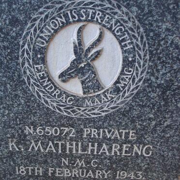 MATHLHARENG K. -1943