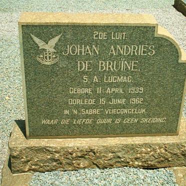 BRUINE Johan Andries, de 1939-1962