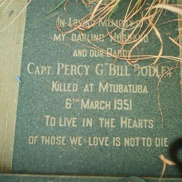 BODLEY Percy G. -1951