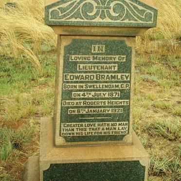 BRAMLEY Edward 1871-1921