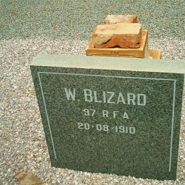 BLIZARD W. -1910