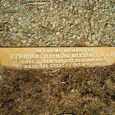 BOXSHALL Raymond -1938