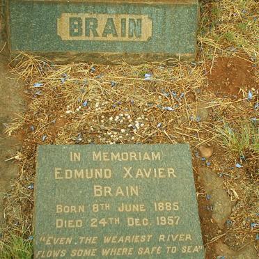 BRAIN Edmund Xavier 1885-1957
