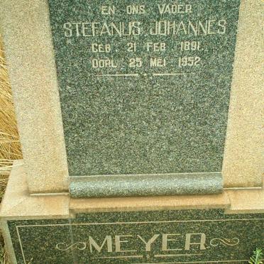 MEYER Stefanus Johannes 1891-1952