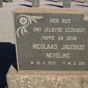 NEVELING Nicolaas Jacobus 1937-1961