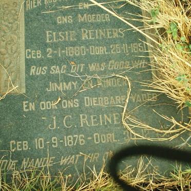 REINERS J.C. 1876-19?? &amp; Elsie 1880-1951