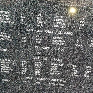 39. Leer 1993 vervolg, Lugmag en Vloot 1993, Leer en Lugmag 1994