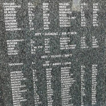 14. Lugmag, Vloot en Leer 1977-1978