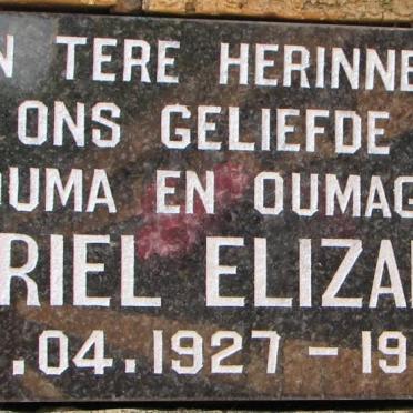 ELS Muriel Elizabeth 1927-2005