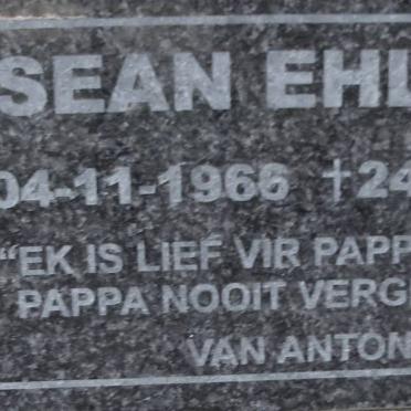 EHLERS Sean 1966-200?