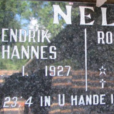 NEL Hendrik Johannes 1937- &amp; Rosa Hermina Maria 1928-2006