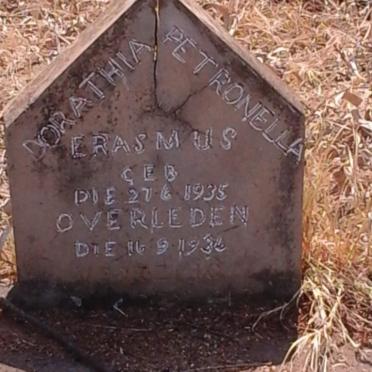 ERASMUS Dorathia Petronella 1935-1936