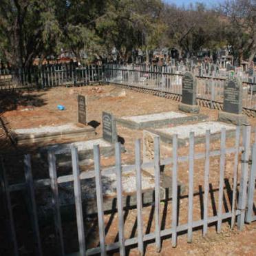 3. Overview of the relocated graves at the Heatherdale cemetery