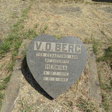 BERG Hermina, v.d. 1920-1969