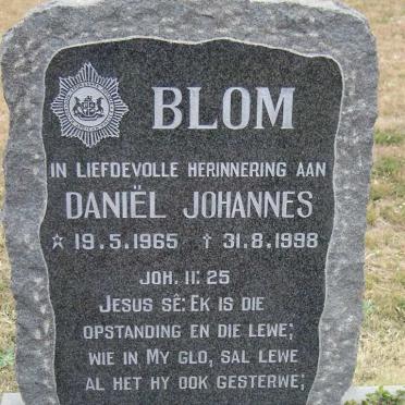 BLOM Daniel Johannes 1965-1998