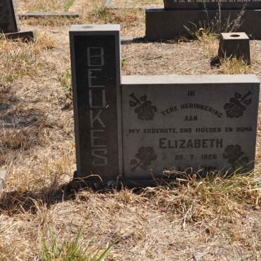 BEUKES Elizabeth 1926-196?