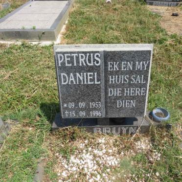 BRUYN Petrus Daniel, de 1953-1996