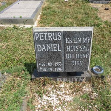 BRUYN Petrus Daniel, de 1953-1996