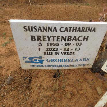 BREYTENBACH Susanna Catharina 1955-2023