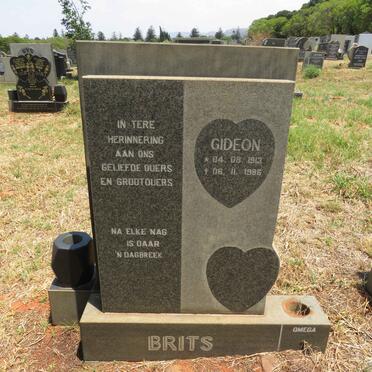 BRITS Gideon 1913-1996