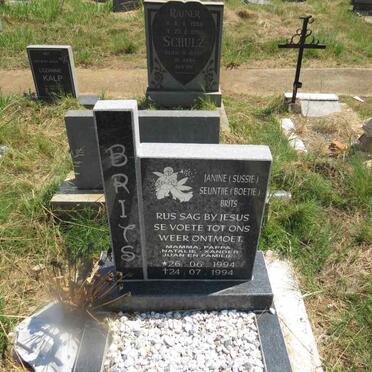 BRITS Janine 1994-1994 :: BRITS Seuntjie 1994-1994