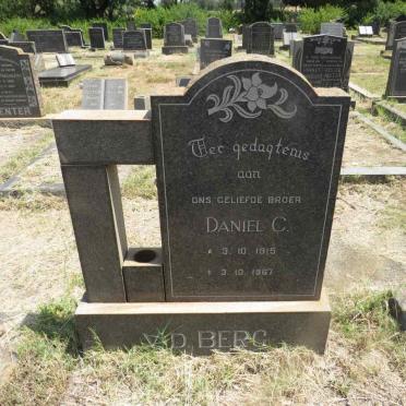 BERG Daniel C. v.d. 1915-1967