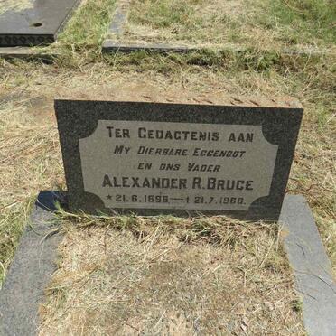 BRUCE Alexander R. 1896-1968