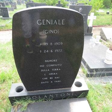 COLANTONI Geniale 1909-1972