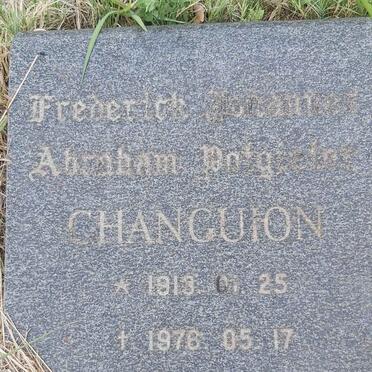 CHANGUION Abraham Potgieter 1913-1976 