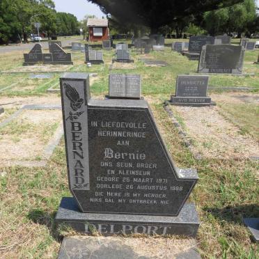 DELPORT Bernard 1971-1988