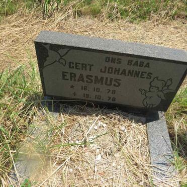 ERASMUS Gert Johannes 1978-1978