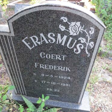 ERASMUS Coert Frederik 1924-1991