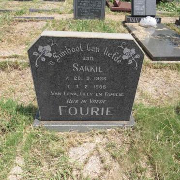FOURIE Sakkie 1936-1985
