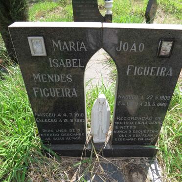 FIGUEIRA Joao 1909-1980 & Maria Isabel MENDES 1910-1985