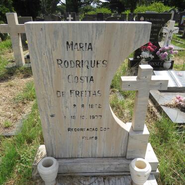 FREITAS Maria Rodriques Costa, de 1892-1977