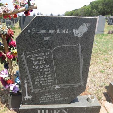 HURN Hilda Johanna 1960-1996