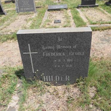 HILDER Frederick George 1910-1972