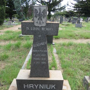 HRYNIUK Aleksander 1907-1968